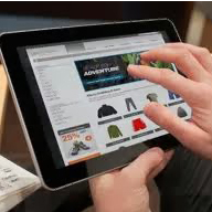 De online aankopen blijven stijgen.