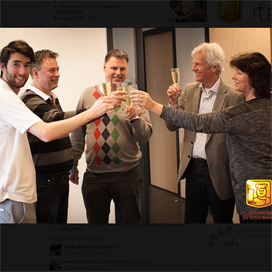 Den Butter draagt het stokje over aan Echte Bakker Ammerlaan