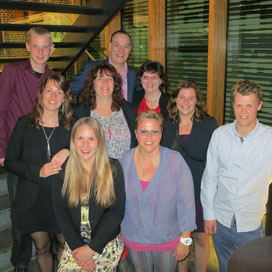 Het team van bakkerij Gorthuis werd vierde in de algemene ondernemerscompetitie MKB klein. Foto: Gorthuis
