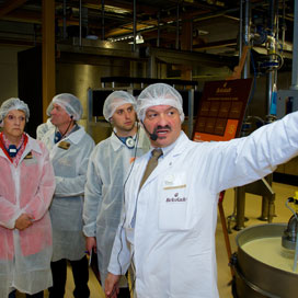 Een rondleiding door de nieuwe fabriek van Belcolade. Foto Puratos