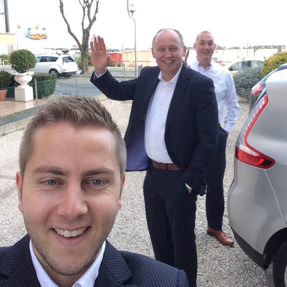 Jules Peeters (links). Foto: Jules Peeters