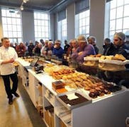 Bij Robèrt trekt veel toeloop. Foto: Bert Jansen