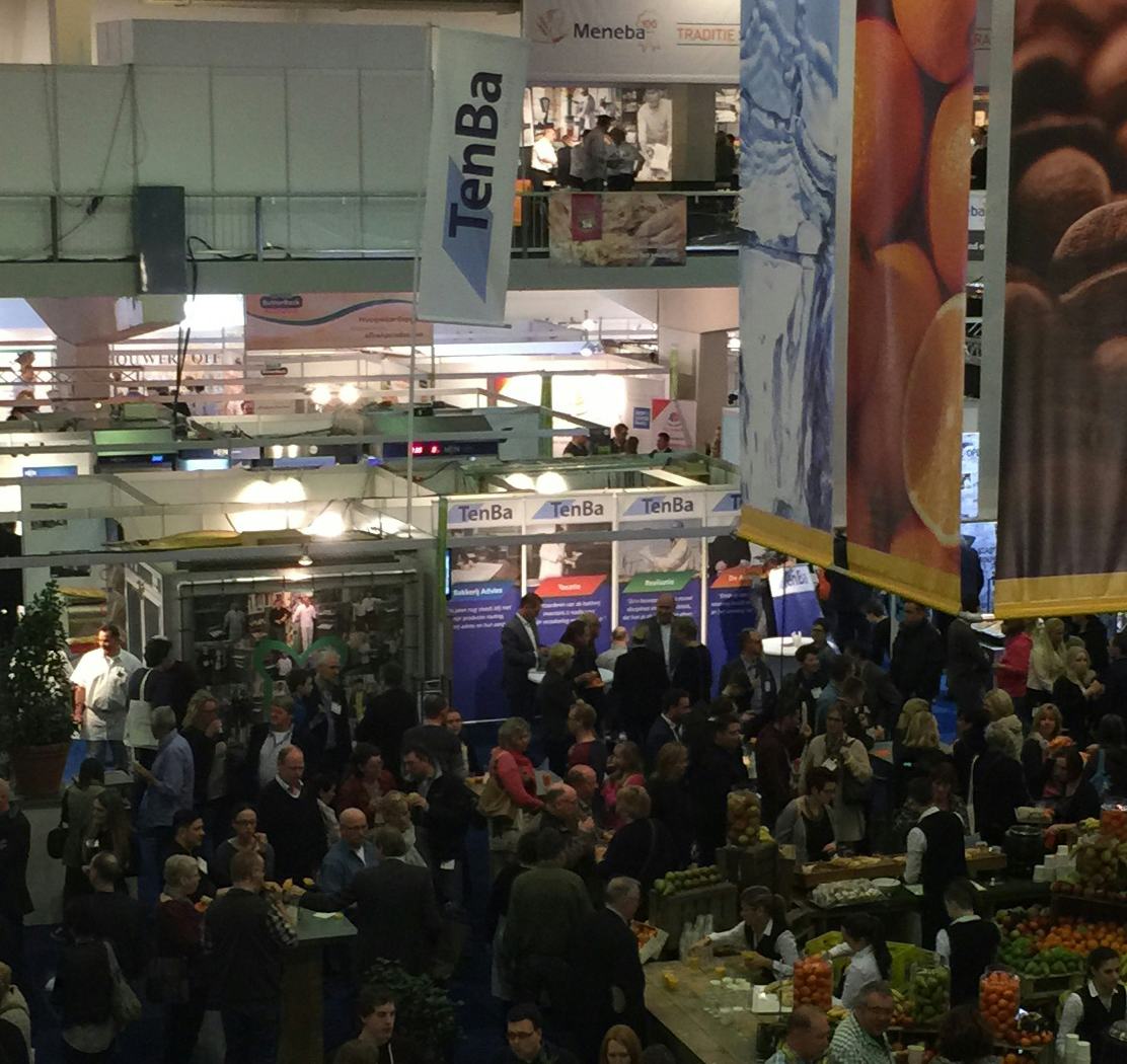 Drukte op de beursvloer. Foto: Eric Schuurman.