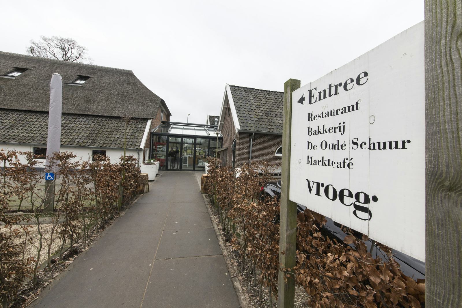 Archiefbeeld van bakkerij Vroeg