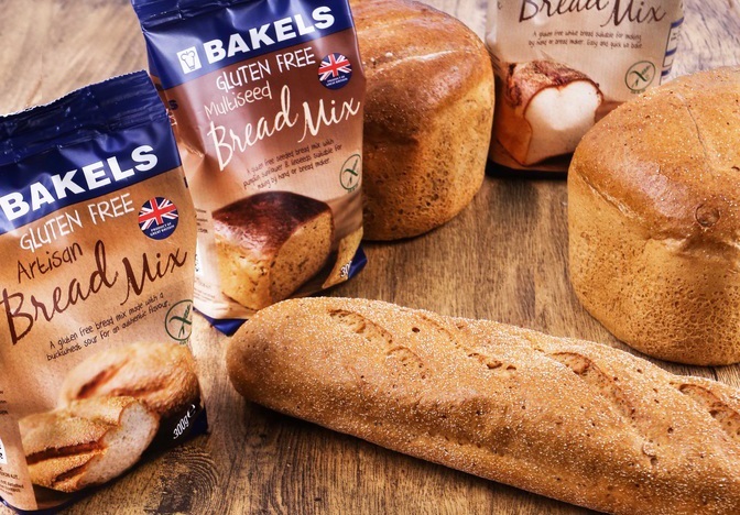 Glutenvrije broodmixen van Beko Nederland en Bakels. Foto: Beko