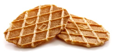 Natuurboterwafels. Foto: Jules Destrooper