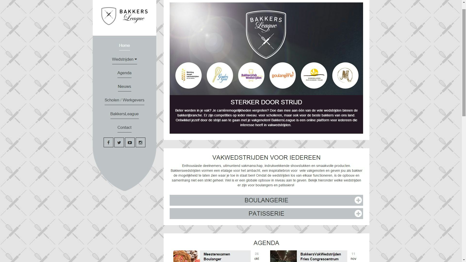 Online platform BakkersLeague brengt de vakwedstrijden voor jeugd en senioren samen. Afbeelding: NBOV