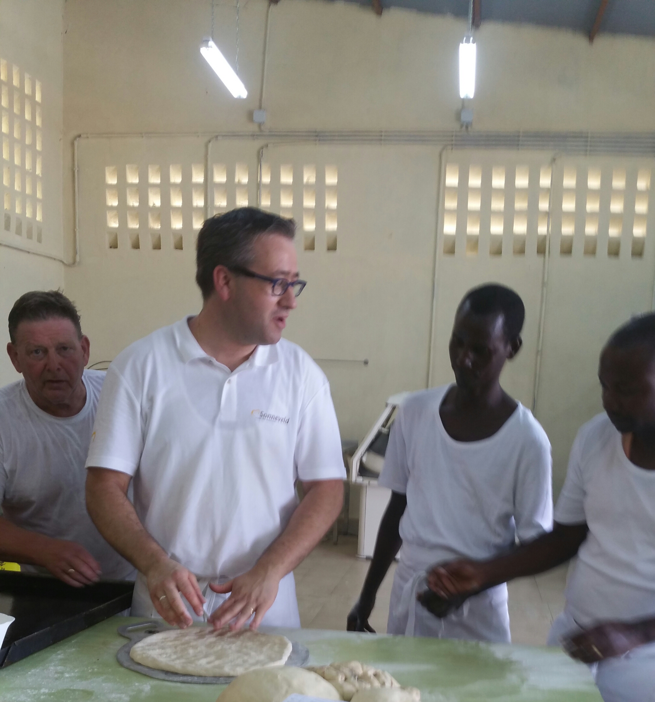 Christiaan van der Vegt van Bakkerij Verba is net terug uit Burundi.
Foto: Van der Vegt