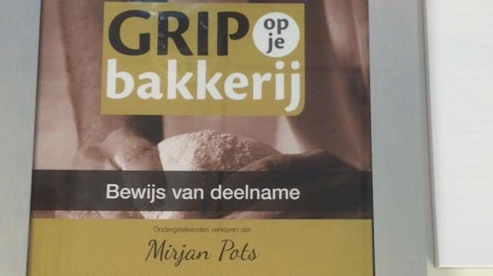 Maandag is het traject afgesloten en ontvingen de deelnemers hun persoonlijke certificaat.