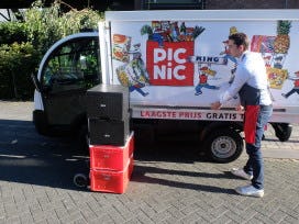 Picnic: hipste supermarkt zonder winkels.
Foto: Distrifood