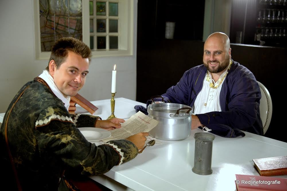 Verhalenvertellers Balthasar en Gilles. Foto: RedLine Fotografie