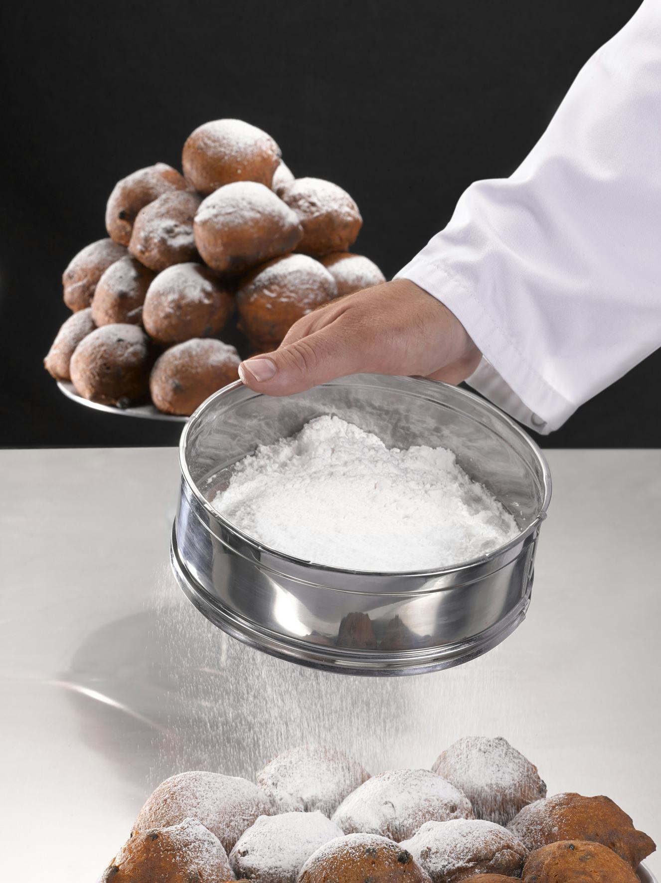 Oliebollen horen er altijd bij.
Foto: Sonneveld