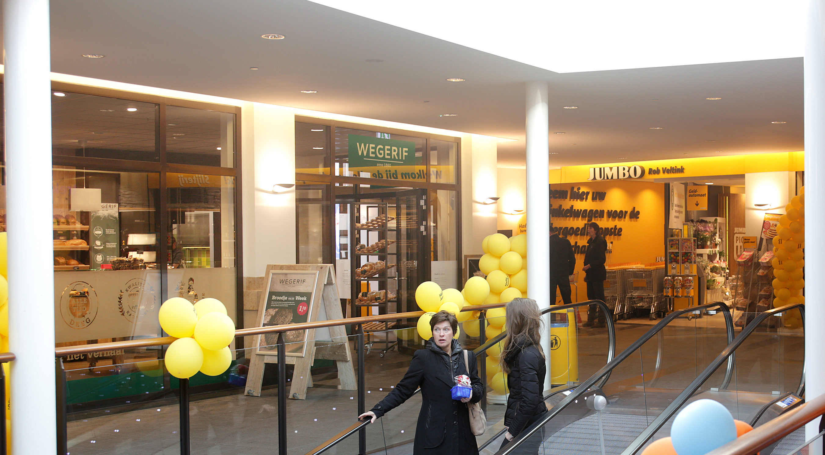 De winkel van Wegerif aan het Molenplein in Nijkerk wordt voortgezet door Bakkerij Schreuder.

Foto: Ton Kastermans
