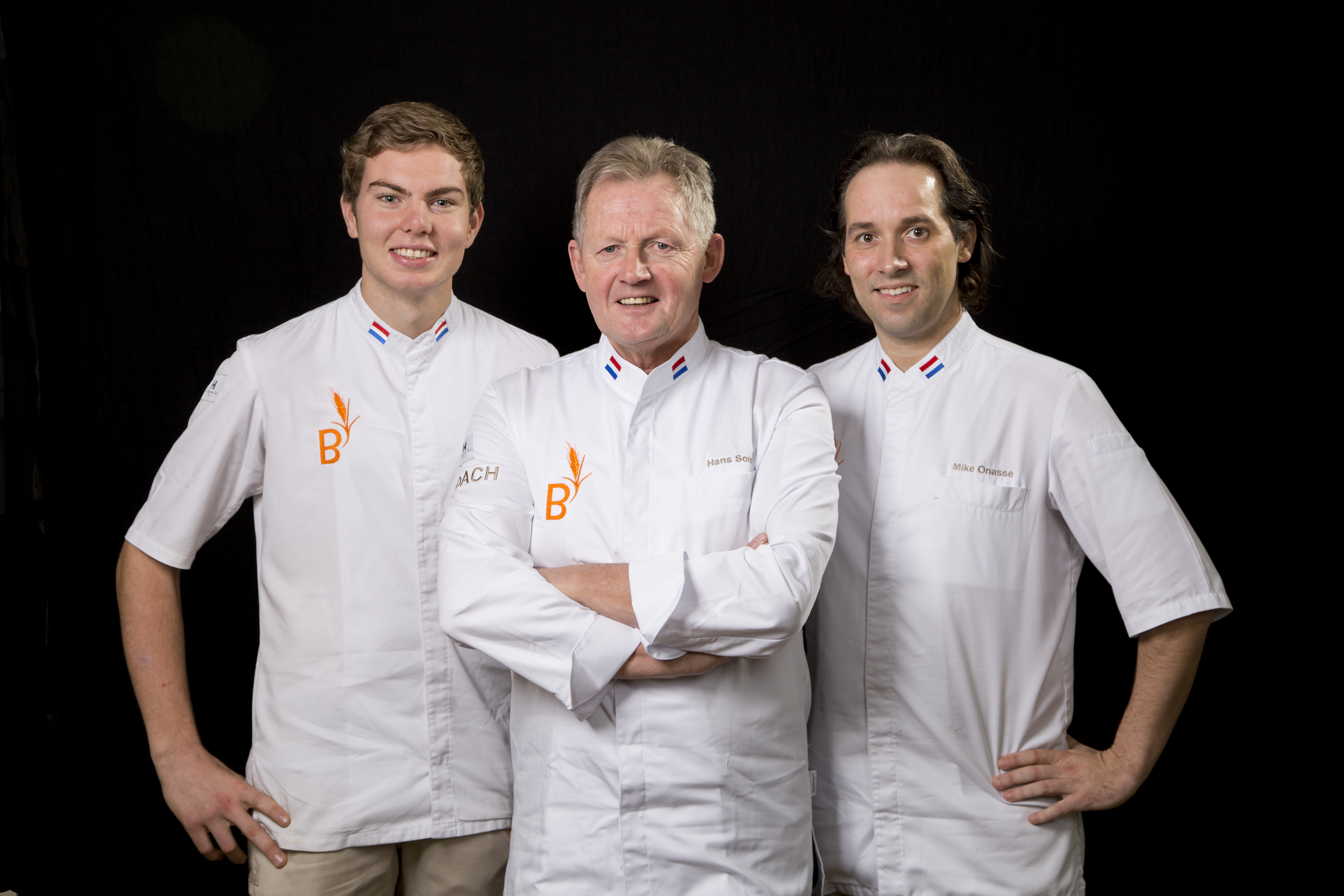 v.l.n.r. Bas Goossen Hans Som en Mike Onasse. Foto: Jan Willem Schouten