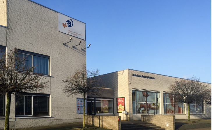 Het pand van het NBC, waar Top een ruimte huurt.

Foto: Top