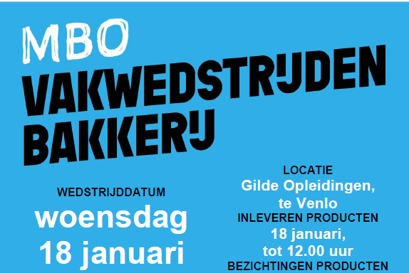 De poster die de studenten er mede toe heeft aangezet deel te nemen.