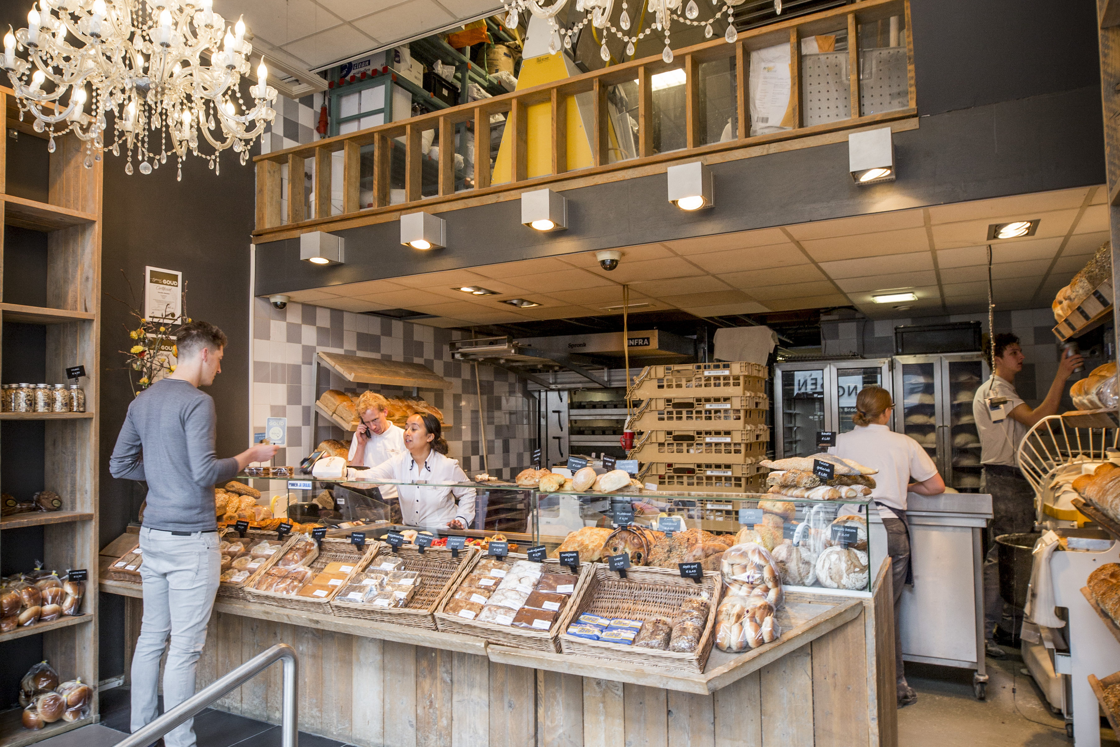 De Stadsbakker heeft een eigen stroomvoorziening.

Foto: Jan Willem Schouten