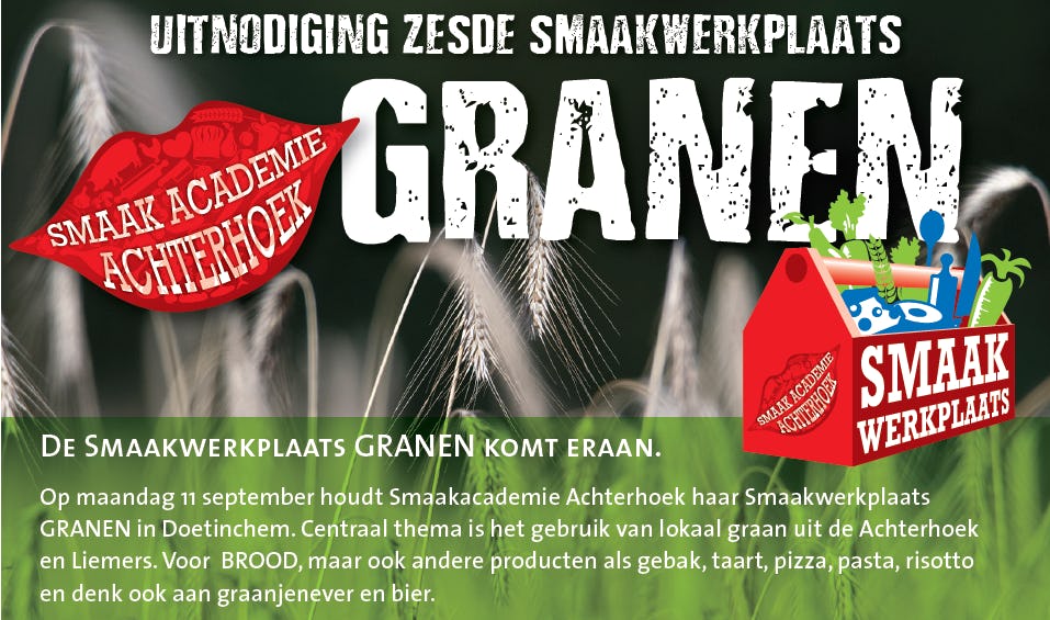 Toppers aan het woord over lokaal graan