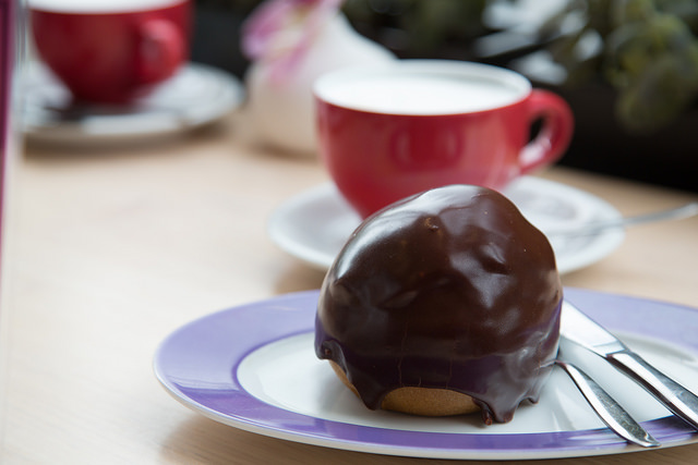 Niet met mes en vork eten dus, maar uit de hand: Foto: Flickr