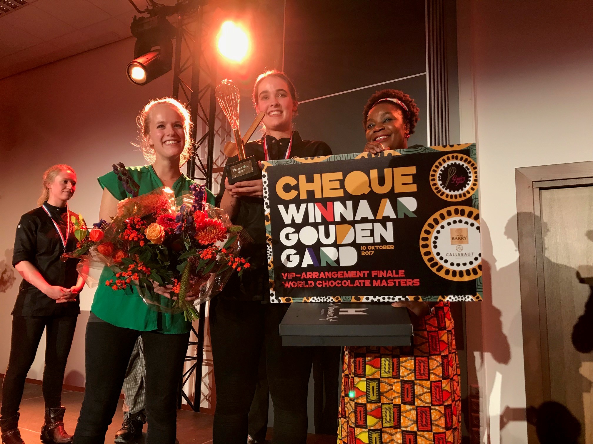 Lisa Matthijssen heeft de Gouden Gard 2017 gewonnen. Foto: Bakkerswereld