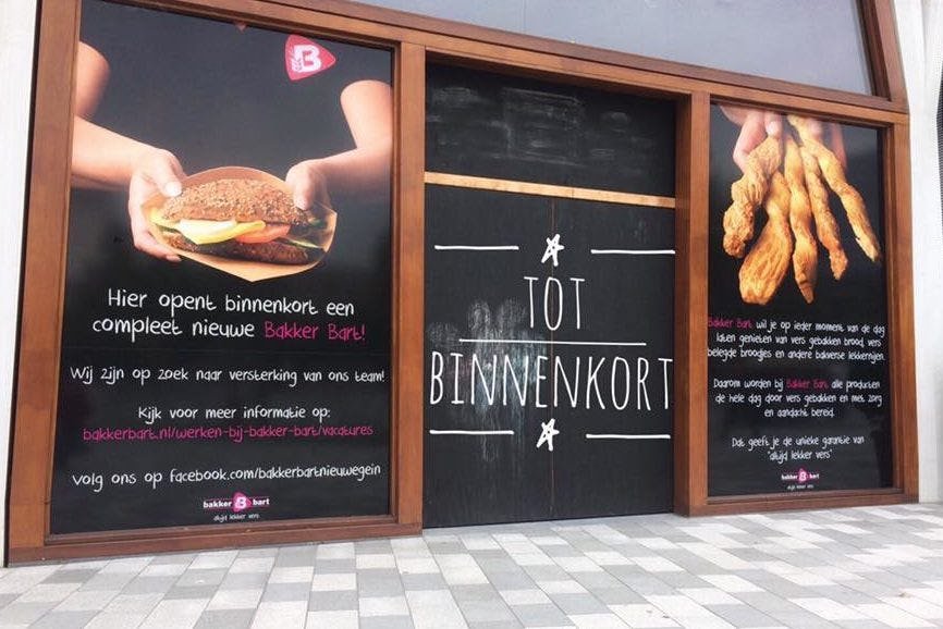 Bakkers Bart in wording in  Nieuwegein.
Foto: Joris Heling