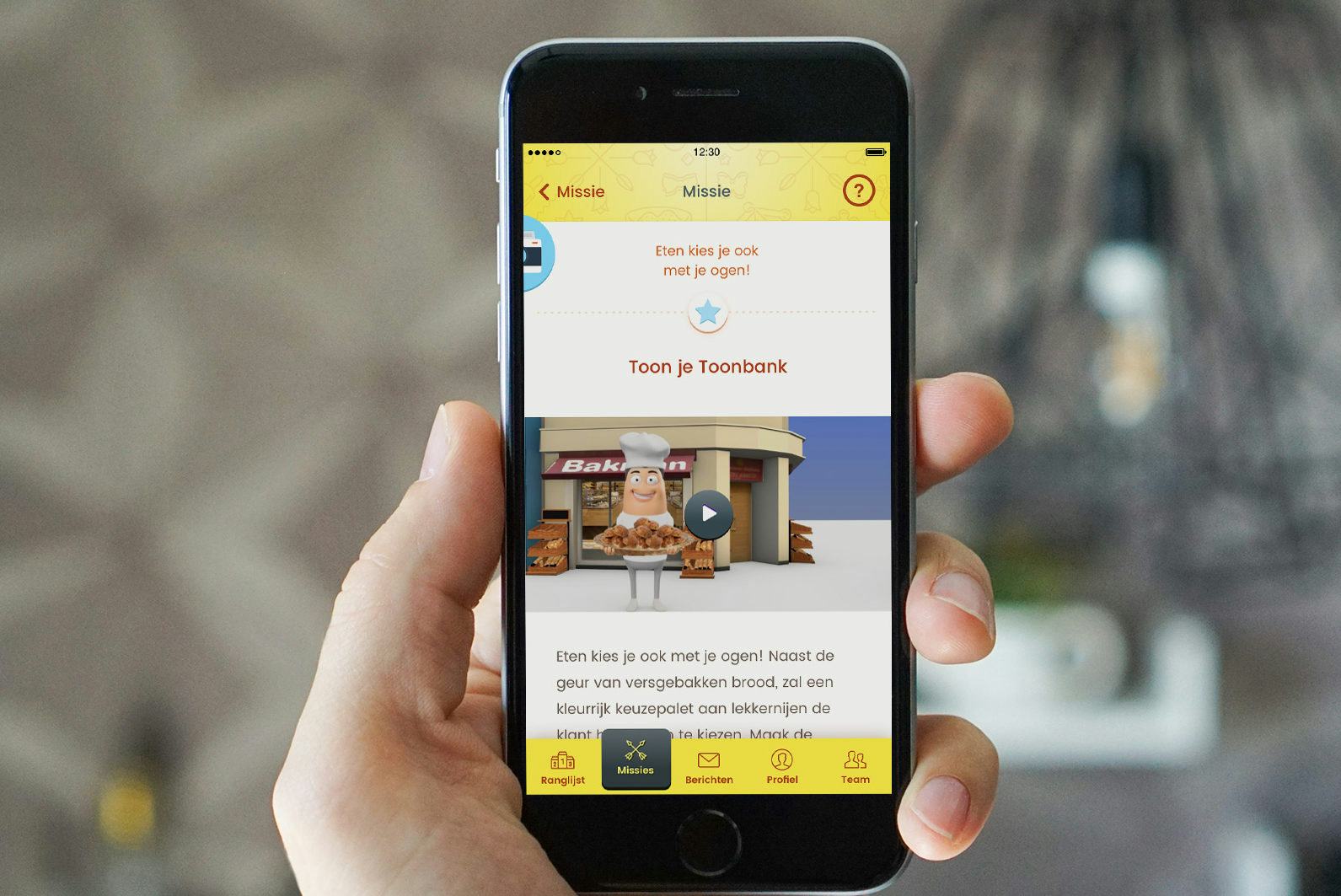 De game Echte Bakman leert winkelteams beter presteren.