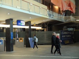 Achter de schermen de locatie waar de Jumbo City komt.