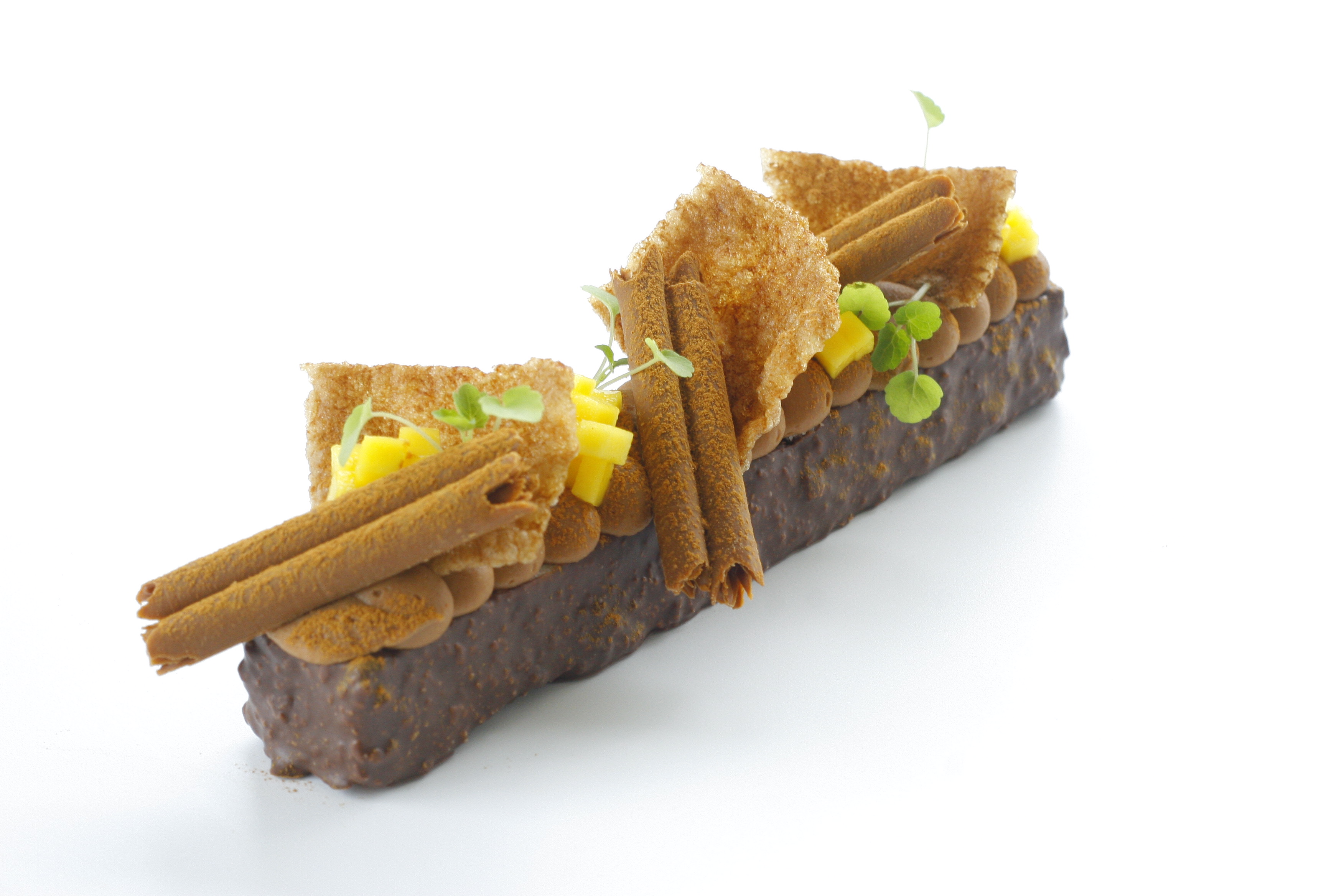 Eén van de gedemonstreerde recepten tijdens de Eindejaarsdemonstratie Vipam.