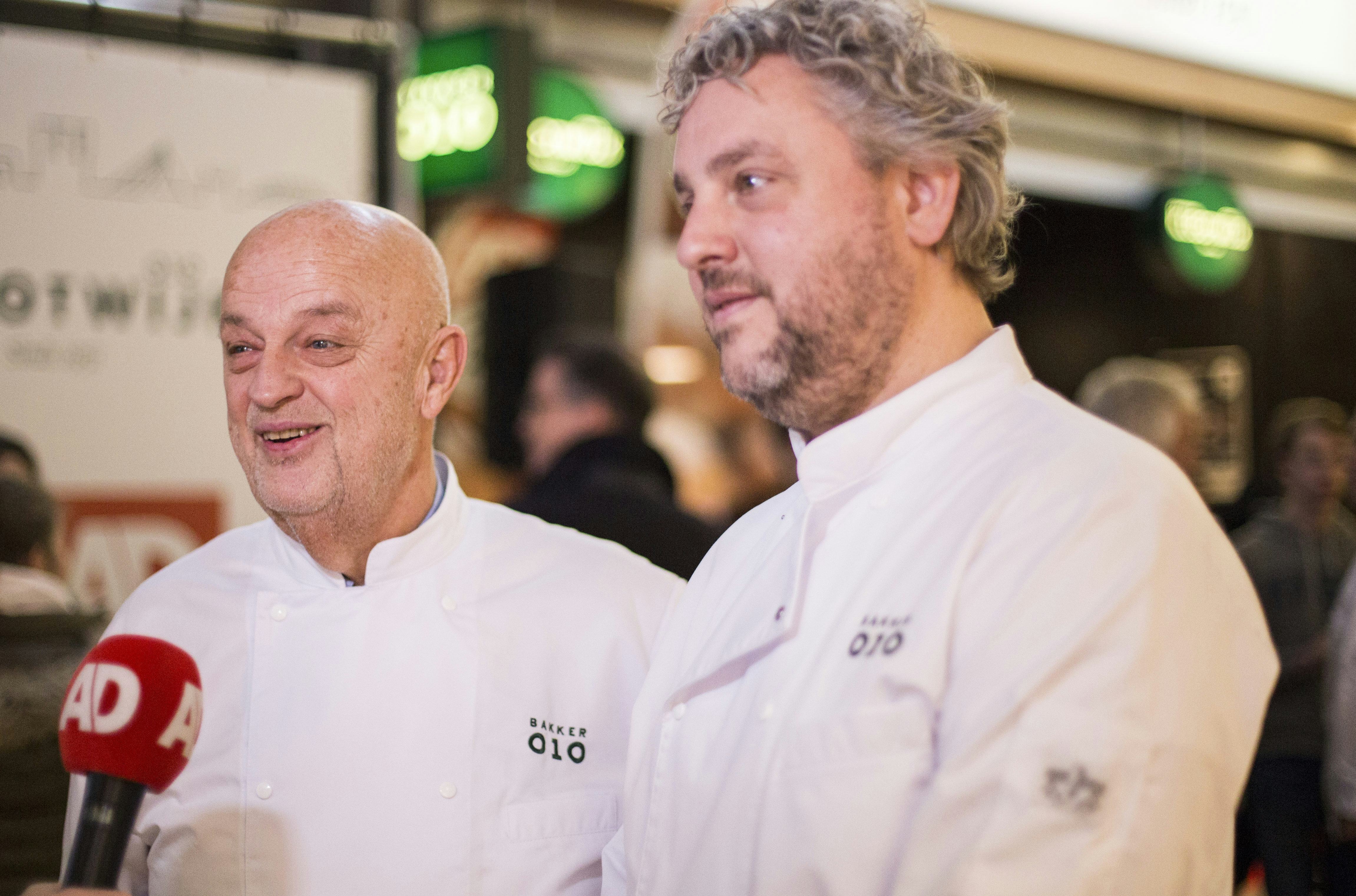 Leon Klootwijk (r) met zijn vader Aad Klootwijk.
Foto: Klootwijk