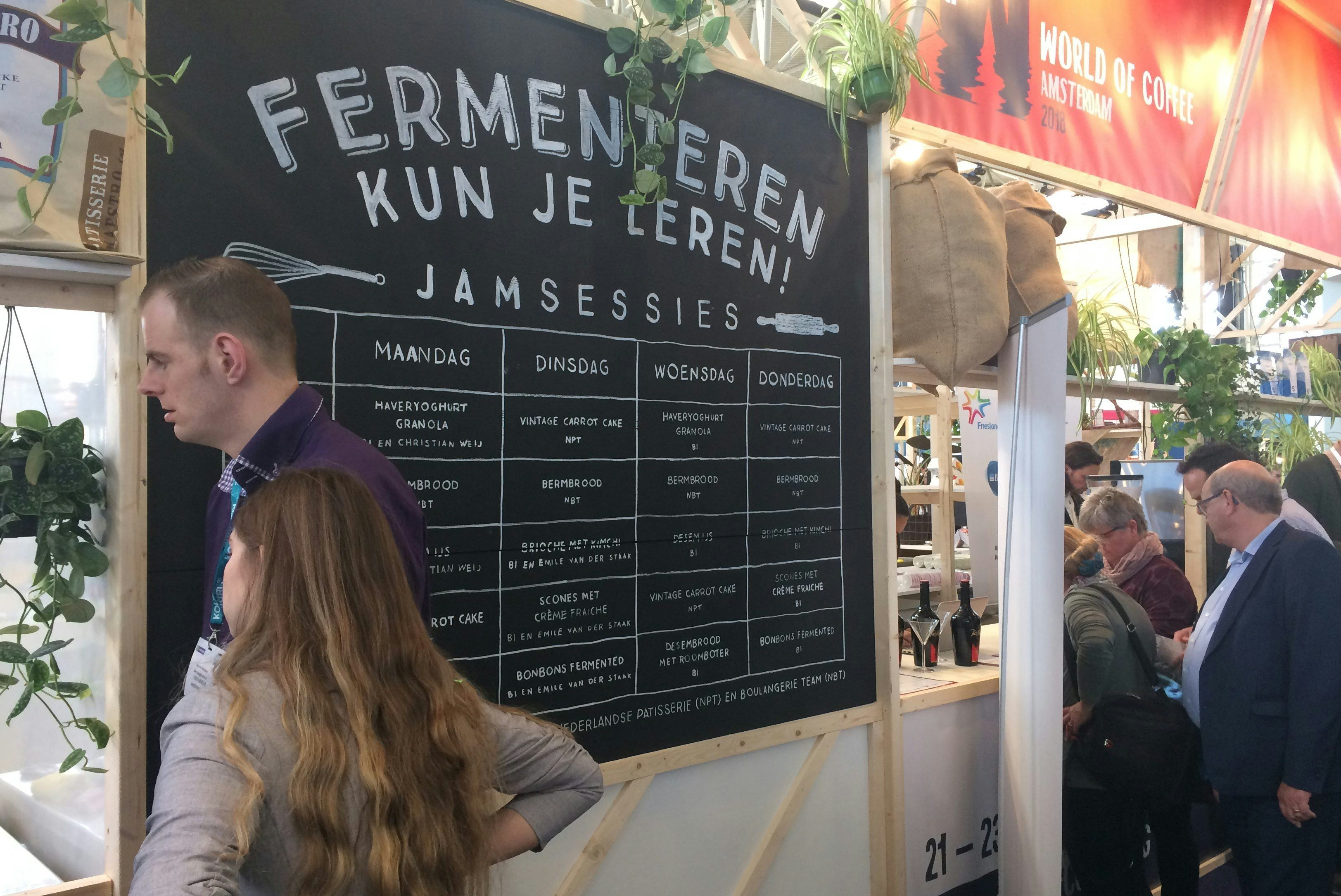 Fermenteren is het thema op het Bakkersplein (hal 12).