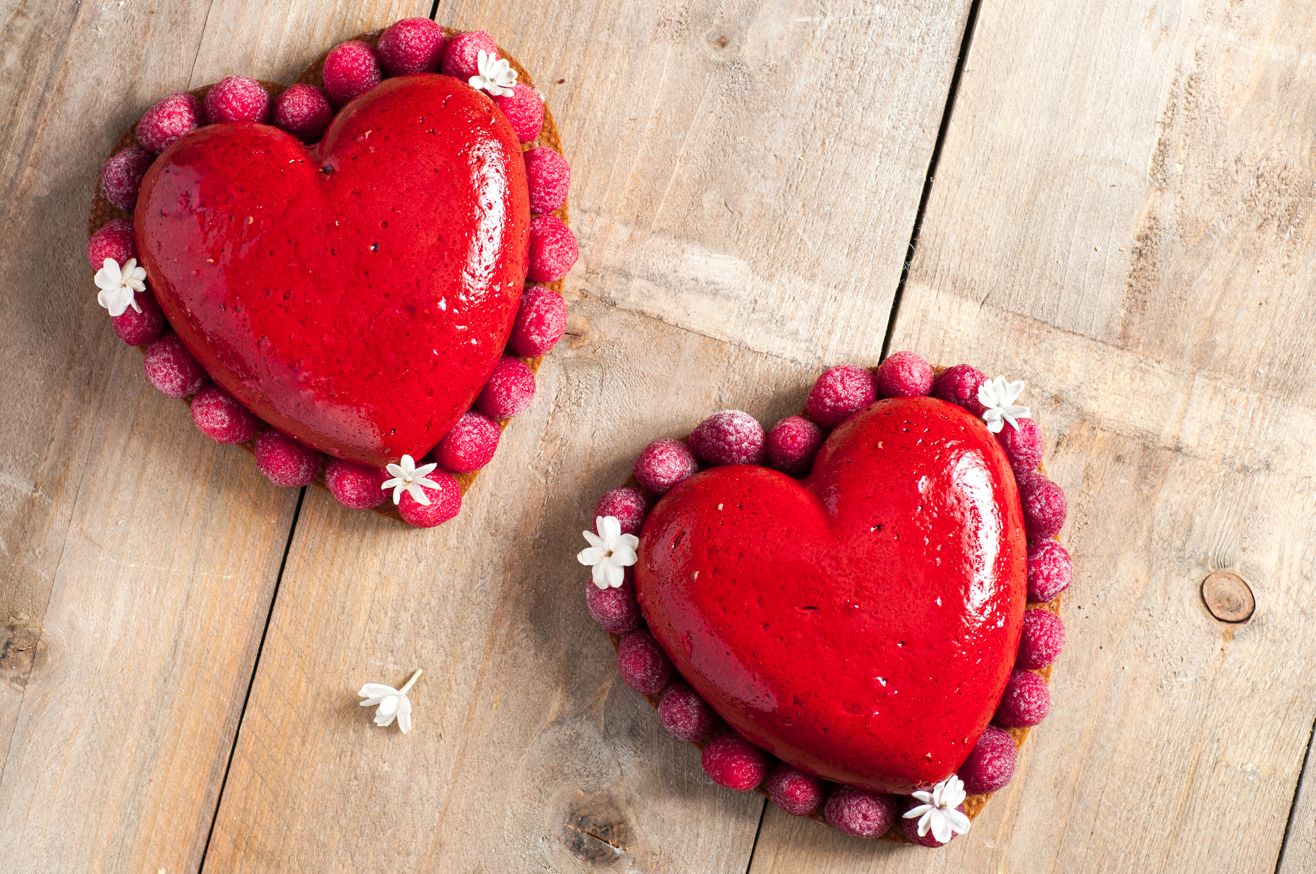 Red Velvet Cake in hartvorm. Foto: Sonneveld