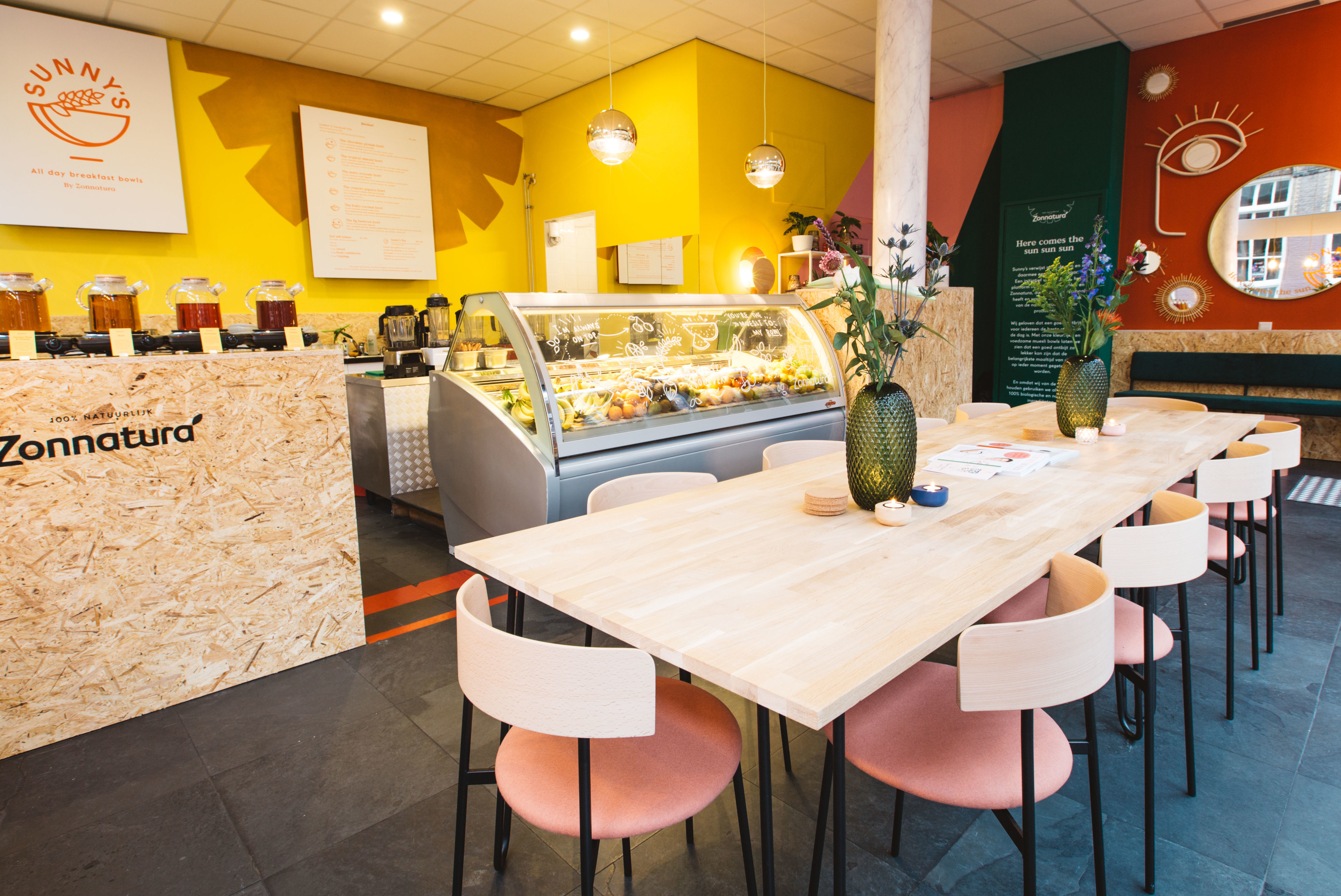 De pop-up ontbijtbar in De Pijp is drie weken geopend.

Foto's: Glasnost