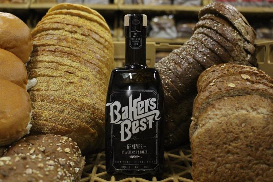 Jenever gemaakt van retourbrood: Bakers Best.