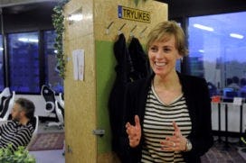 Janneke van den Heuvel van Trylikes.
Foto: Trylikes