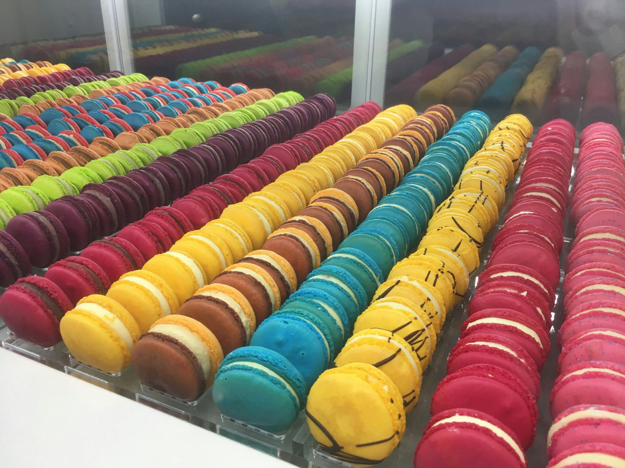 Onder de nieuwe online winkeliers zijn er vooral veel voedselverkopers, zoals specialisten in macarons.
