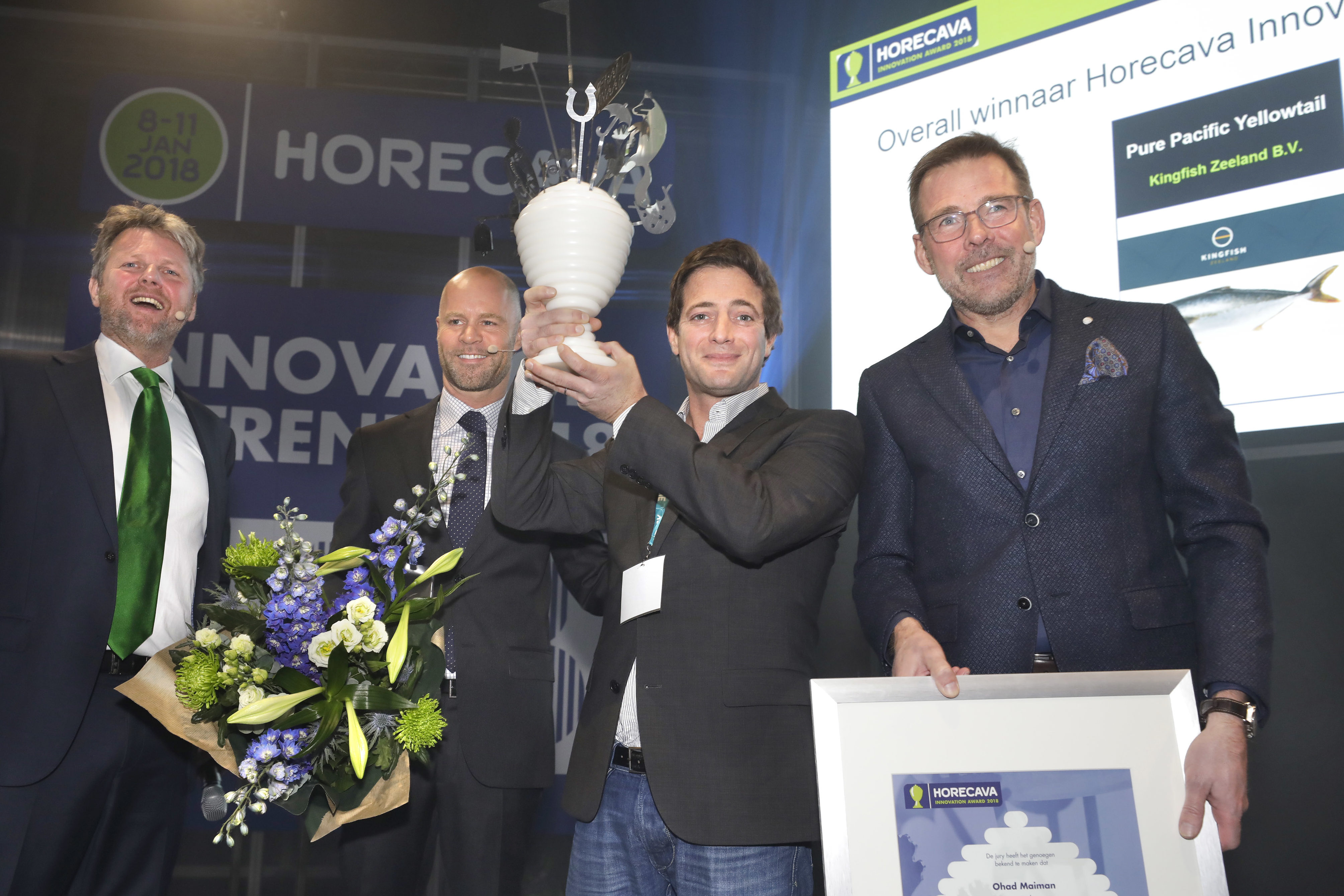 De winnaars van 2018.

Foto: RAI