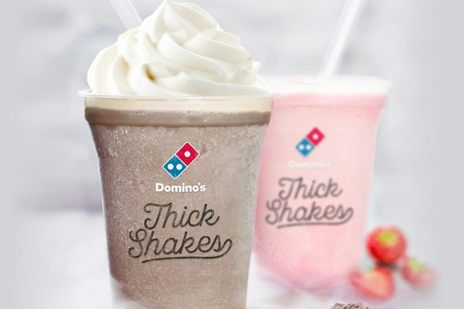 Een nieuwkomer onder de ijsjes: Thick Shake.
Foto: Domino's