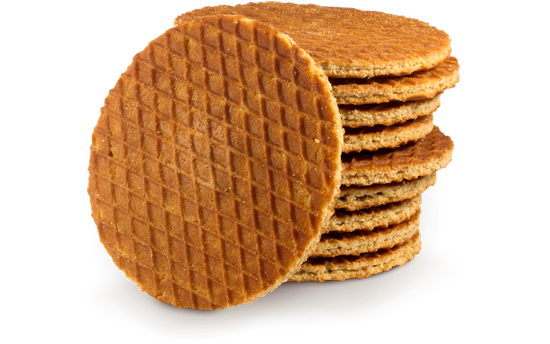 De eigenaar van Stroopwafels XXL gaat 2400 stroopwafels bakken voor defensie. 