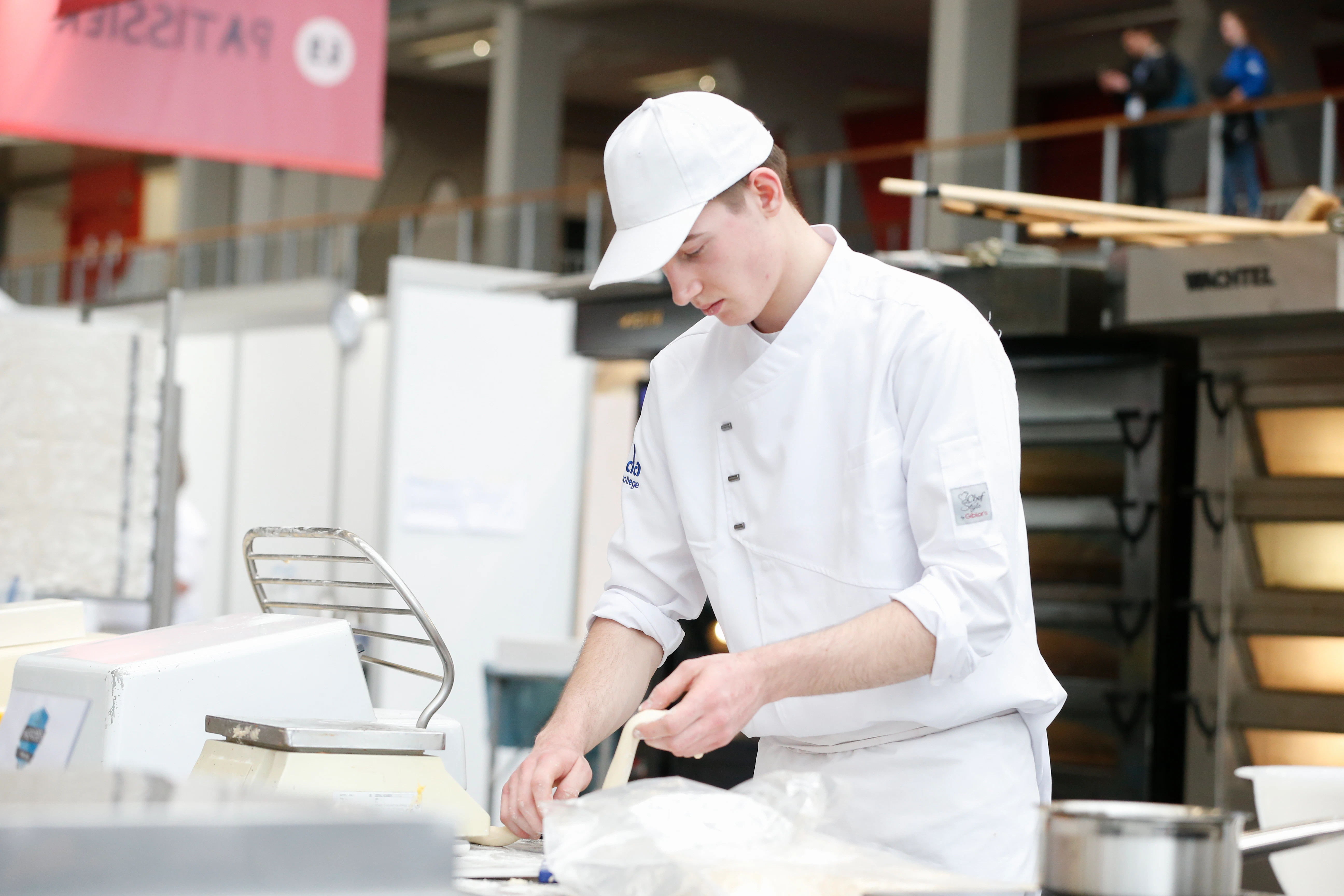 Tim Bienefelt in actie tijdens Skills Heroes Boulanger.
Foto: World Skills Nederland
