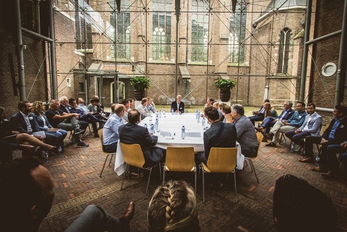 De aftrap van de eerste arena-sessie was 5 juni in Delft.
Foto: Flynth