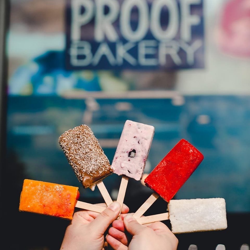 IJsjes van Proofbakery in Vathorst.