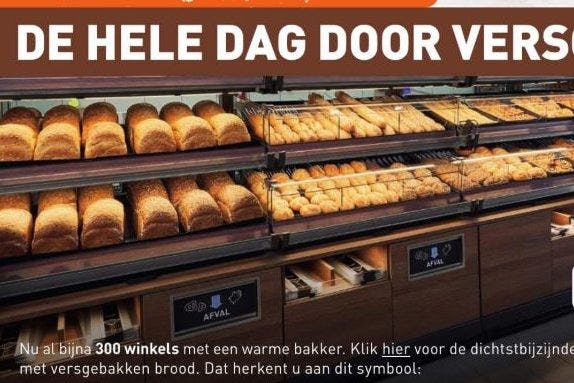 De uiting van Aldi.
Foto: VMN