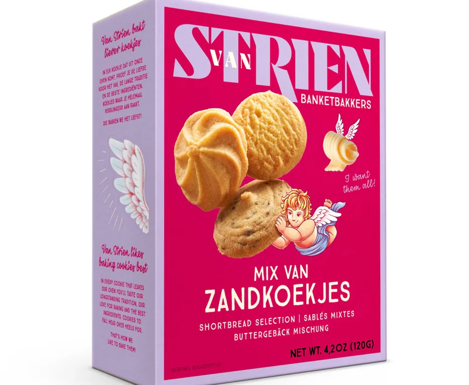 Banketbakkerij Van Strien verandert huisstijl ambachtelijke koekjes