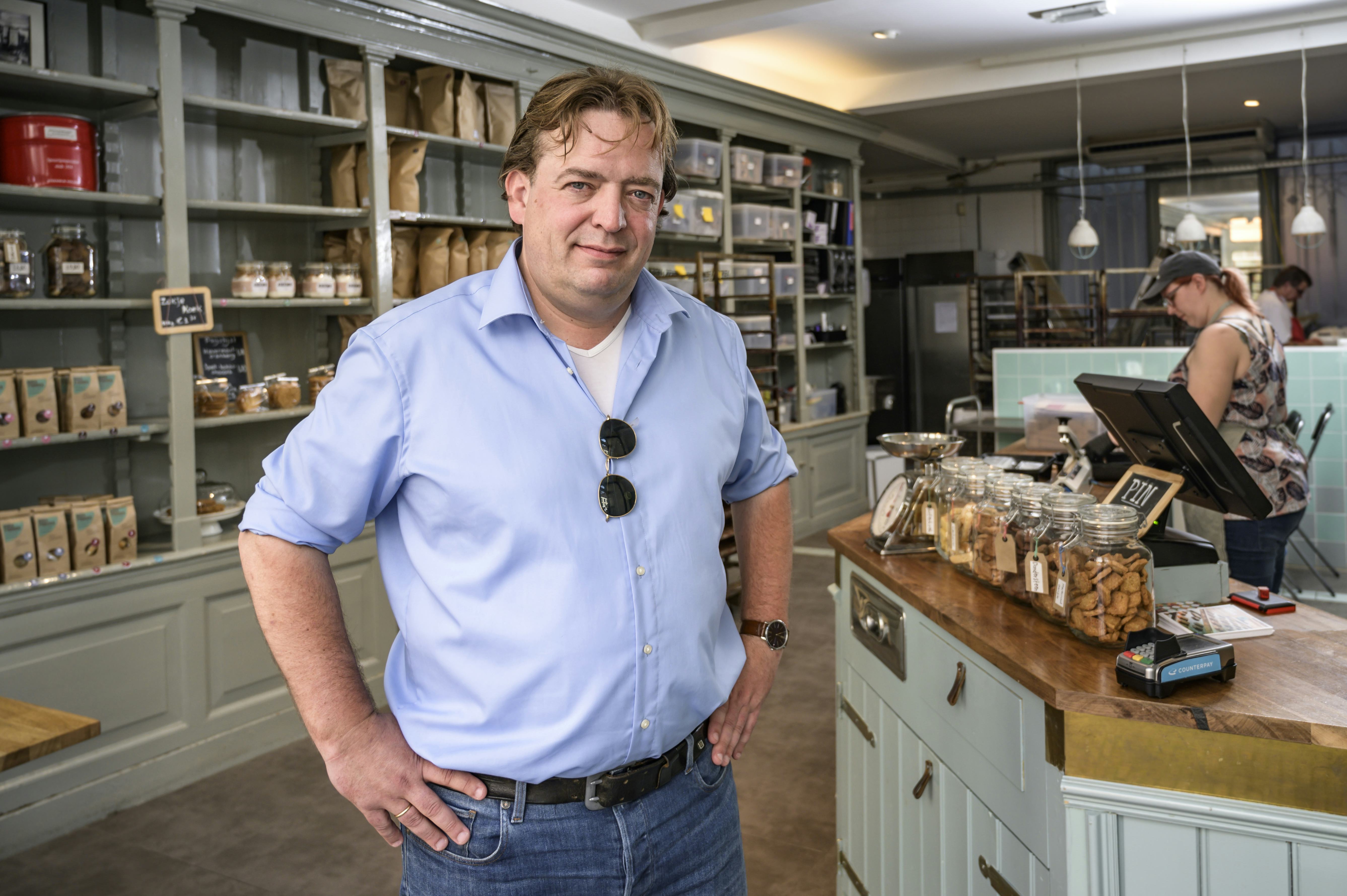 Arthur de Nerée, eigenaar van De Koekfabriek.