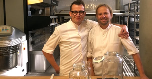 Martijn Meijer en Johan Hartog van de Bakkerszonen.