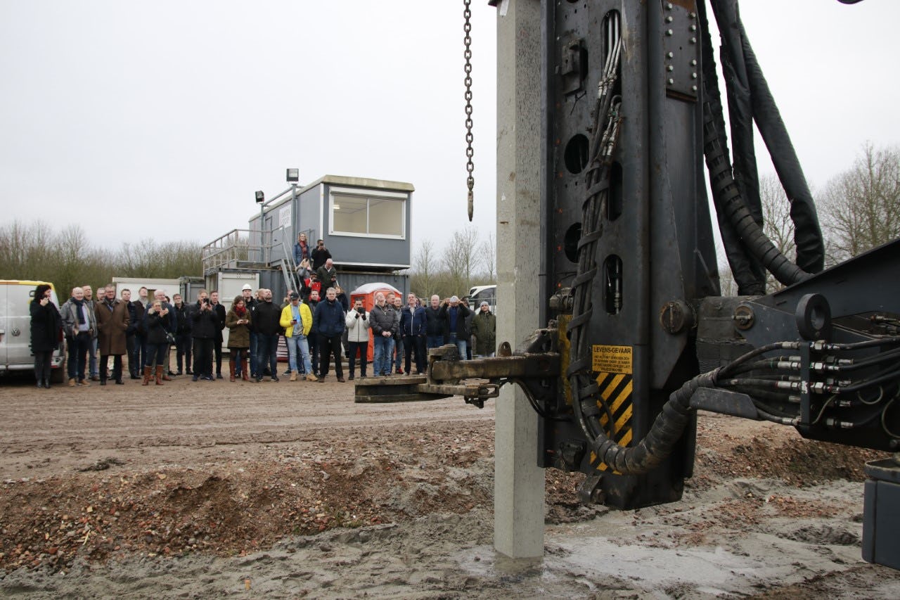Eerste paal Bakels voor CO<sub>2</sub>-neutrale fabriek