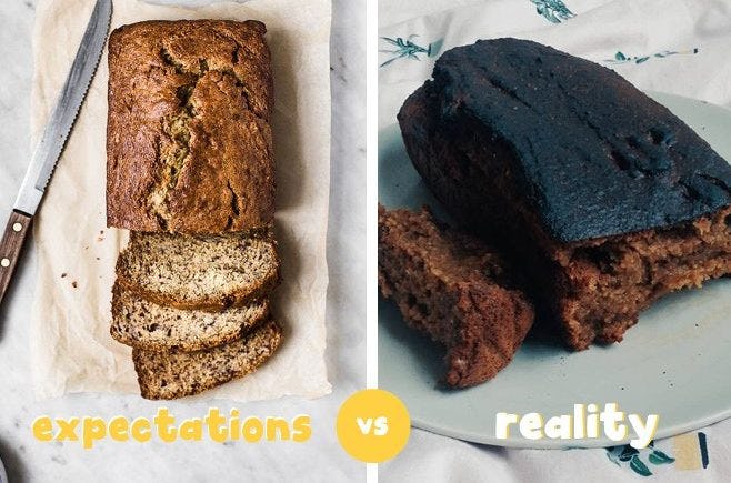 De misbaksels vliegen je op social media om de oren nu er in deze quarantainetijd veel wordt thuisgebakken.
Foto: Sunt