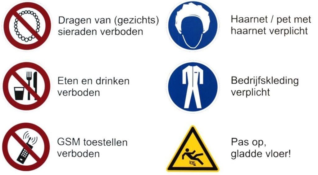 Een goede veiligheid in het bedrijf is heel belangrijk.