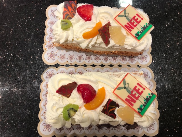 Slag Schaduw Schnitt van Bakkerij Stroet.