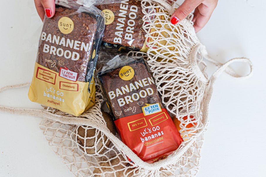 Krap een jaar geleden lanceerde Sunt bananenbrood dat verspilling tegengaat.